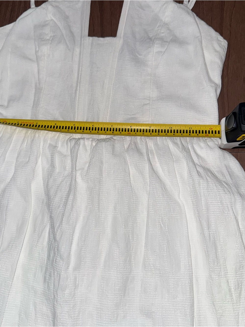 Lulus Simplicity and Sweetness‎ Small White Sleeveless Tiered Midi Dress Pockets - Picture 14 of 14